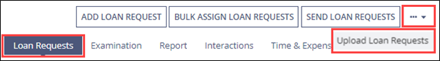 Upload Loan Requests