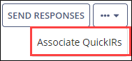 Associate QuickIRs menu command