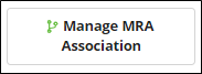 Manage MRA Associations with this Finding