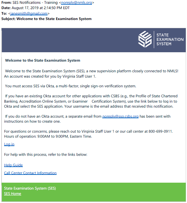 Welcome Email notification from SES