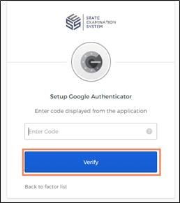 Type the security code